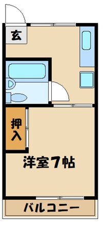 タウンハイツの物件間取画像